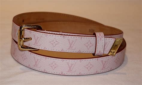 skinny lv belt